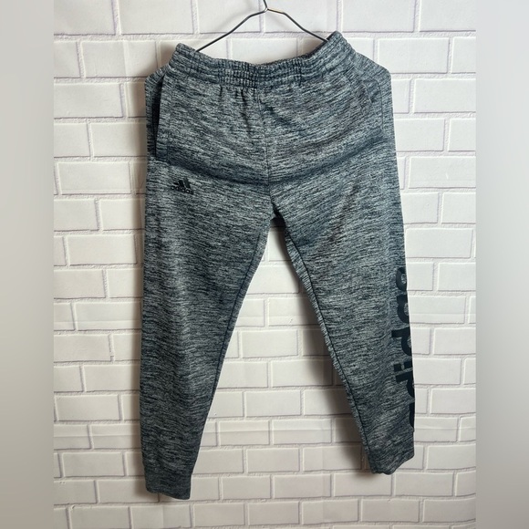Adidas Kids Gray Jogger Pants/size M - Picture 3 of 9